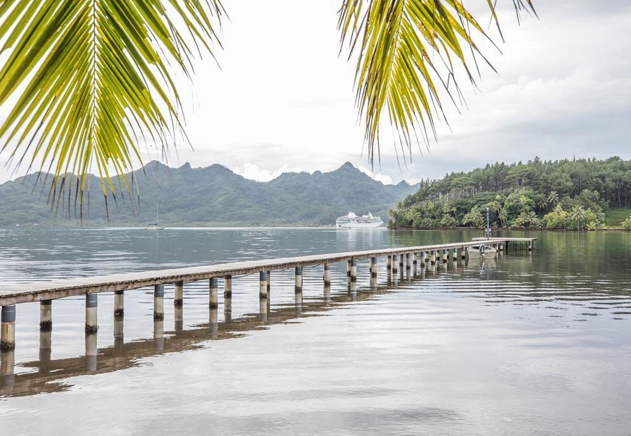 Casa em Huahine-Nui - HUAHINE - Villa Maroe Bay + voiture + bateau