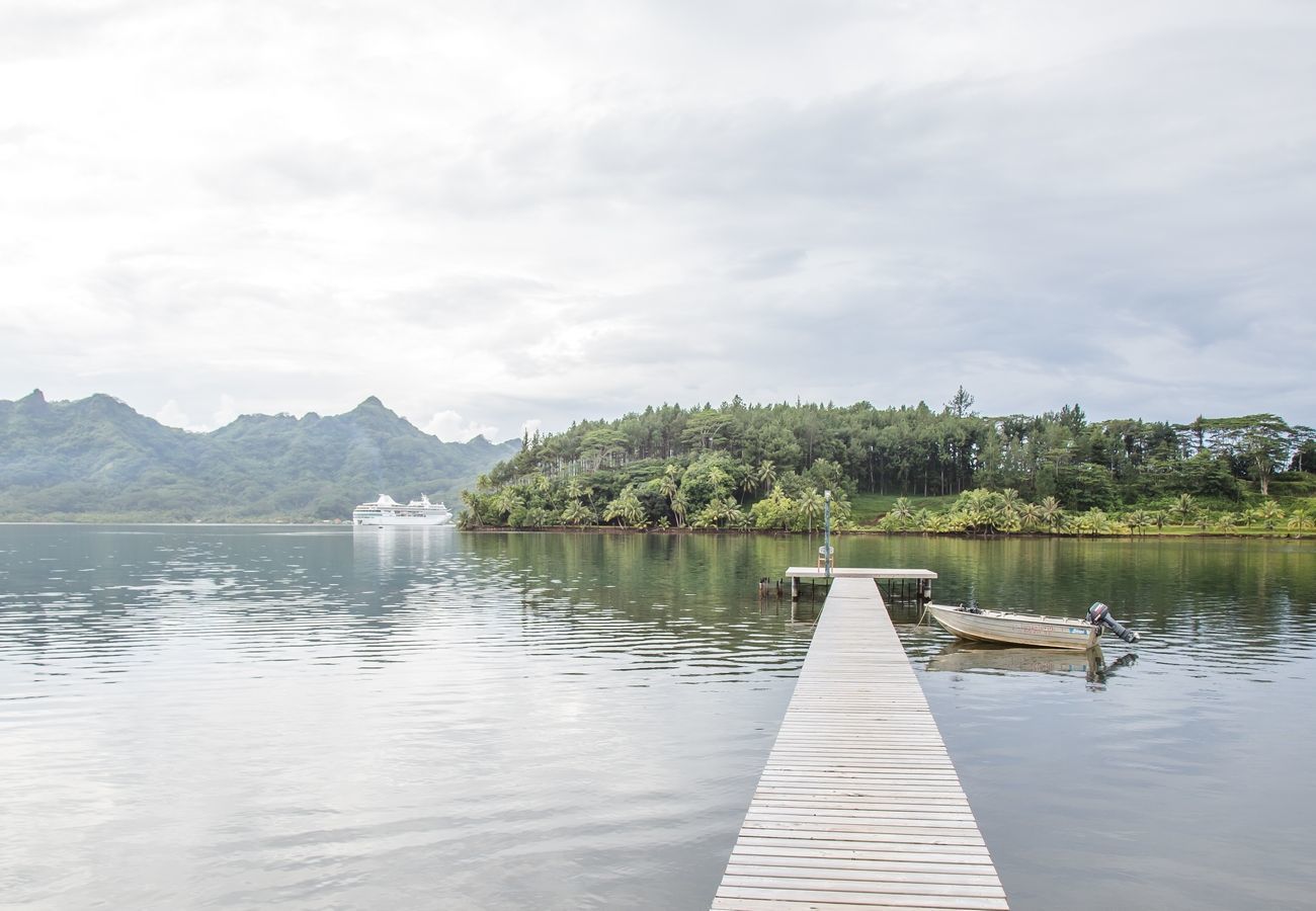 Casa em Huahine-Nui - HUAHINE - Villa Toru Maroe Bay + voiture + bateau