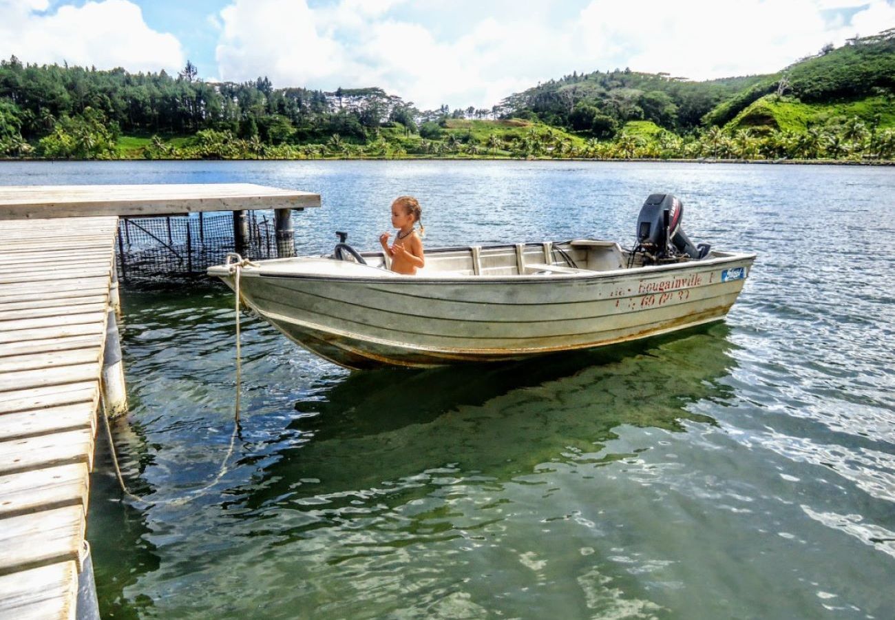 Casa em Huahine-Nui - HUAHINE - Maroe Villa One + voiture + bateau