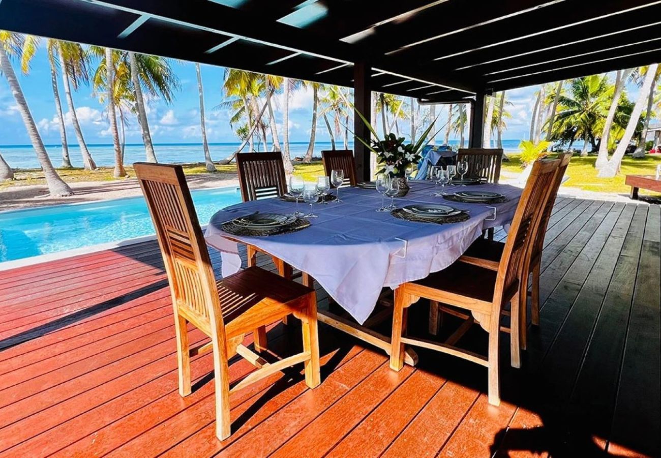 Villa em Avatoru - RANGIROA - Villa Prestige Fara Iti