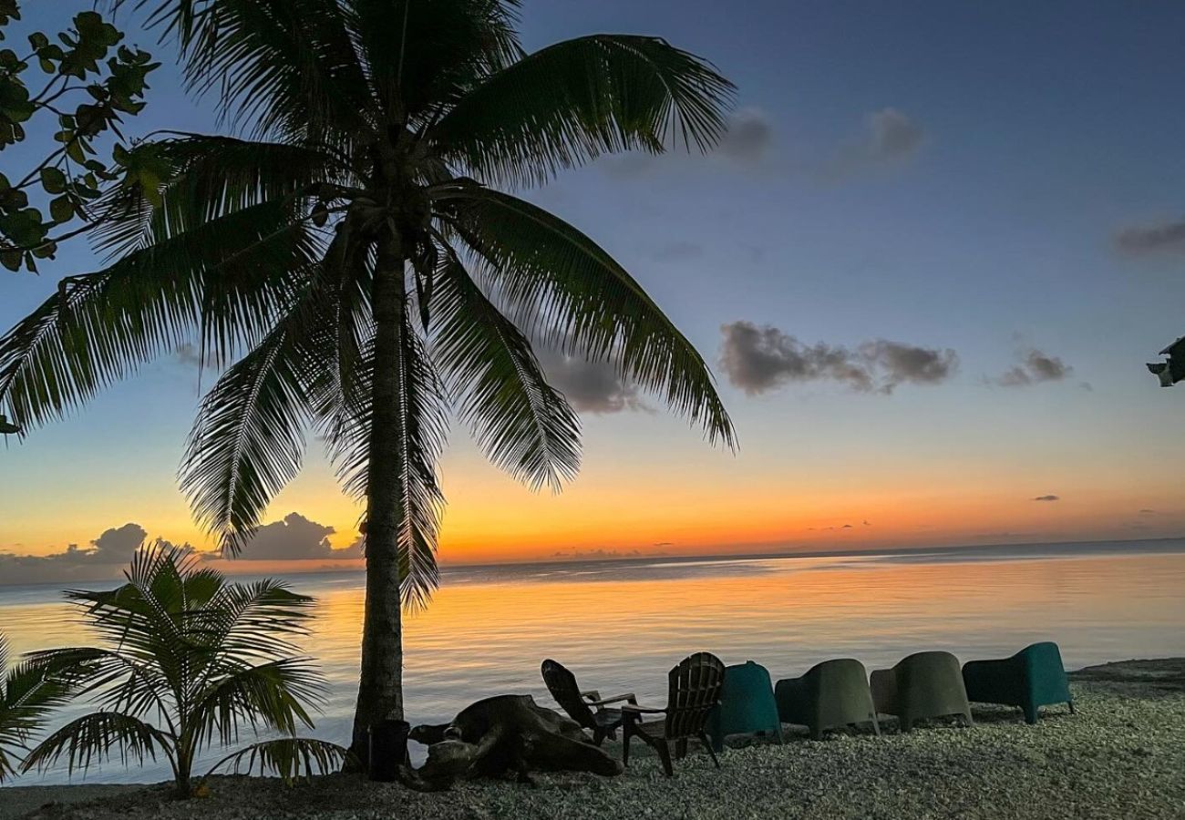 Bangalô em Avatoru - RANGIROA - Taiamani Bungalow