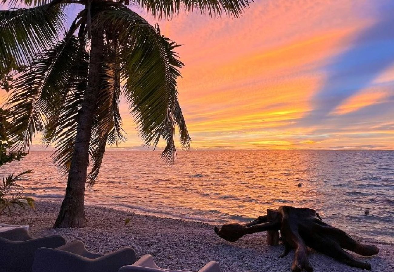 Bangalô em Avatoru - RANGIROA - Taiamani Bungalow