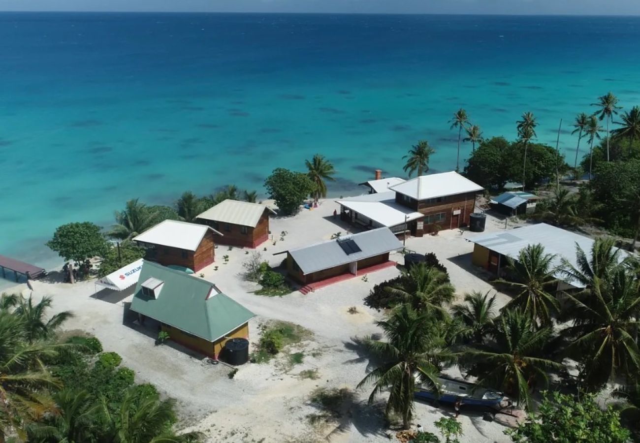 Bangalô em Avatoru - RANGIROA - Taiamani Bungalow