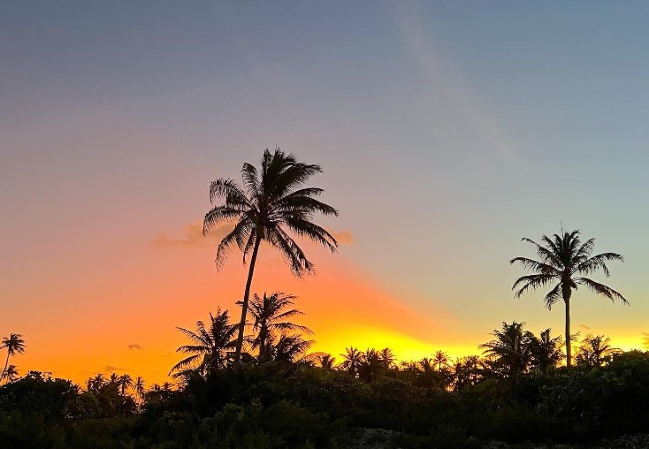 Bangalô em Avatoru - RANGIROA - Taiamani Bungalow