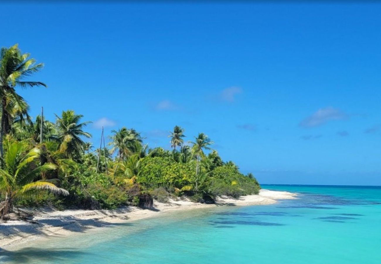 Bangalô em Avatoru - RANGIROA - Taiamani Bungalow