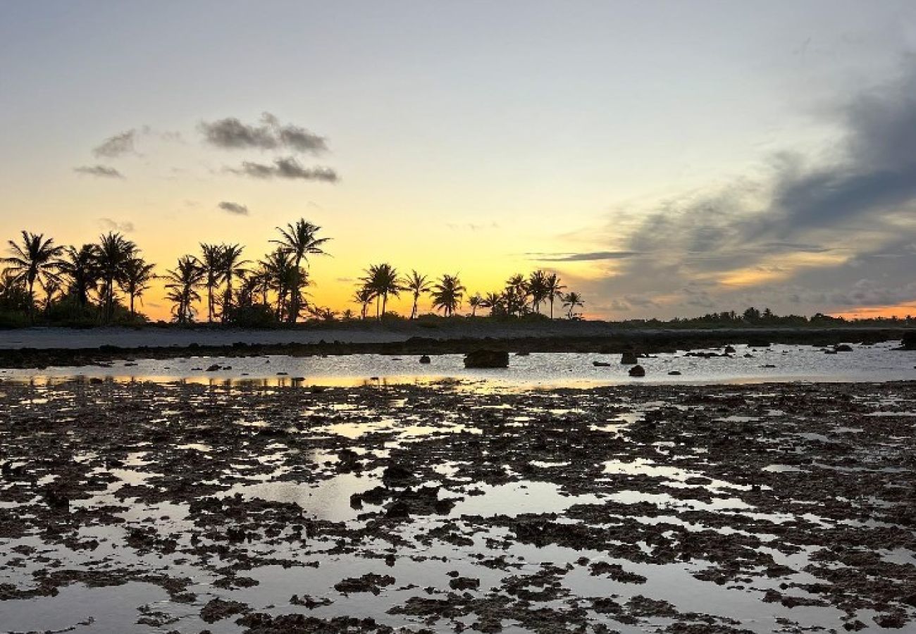 Bangalô em Avatoru - RANGIROA - Taiamani Bungalow