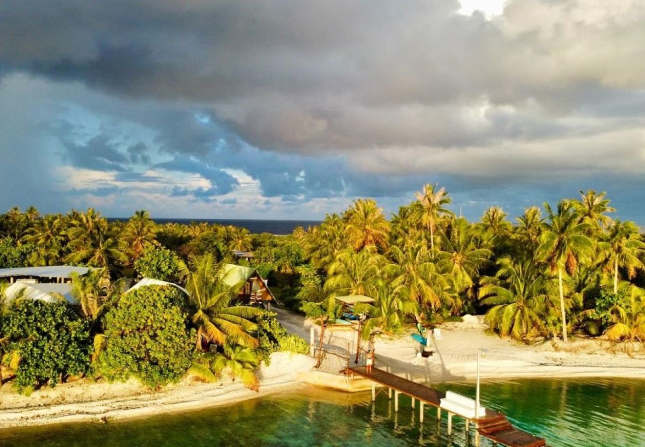 Bangalô em Avatoru - RANGIROA - Taiamani Bungalow