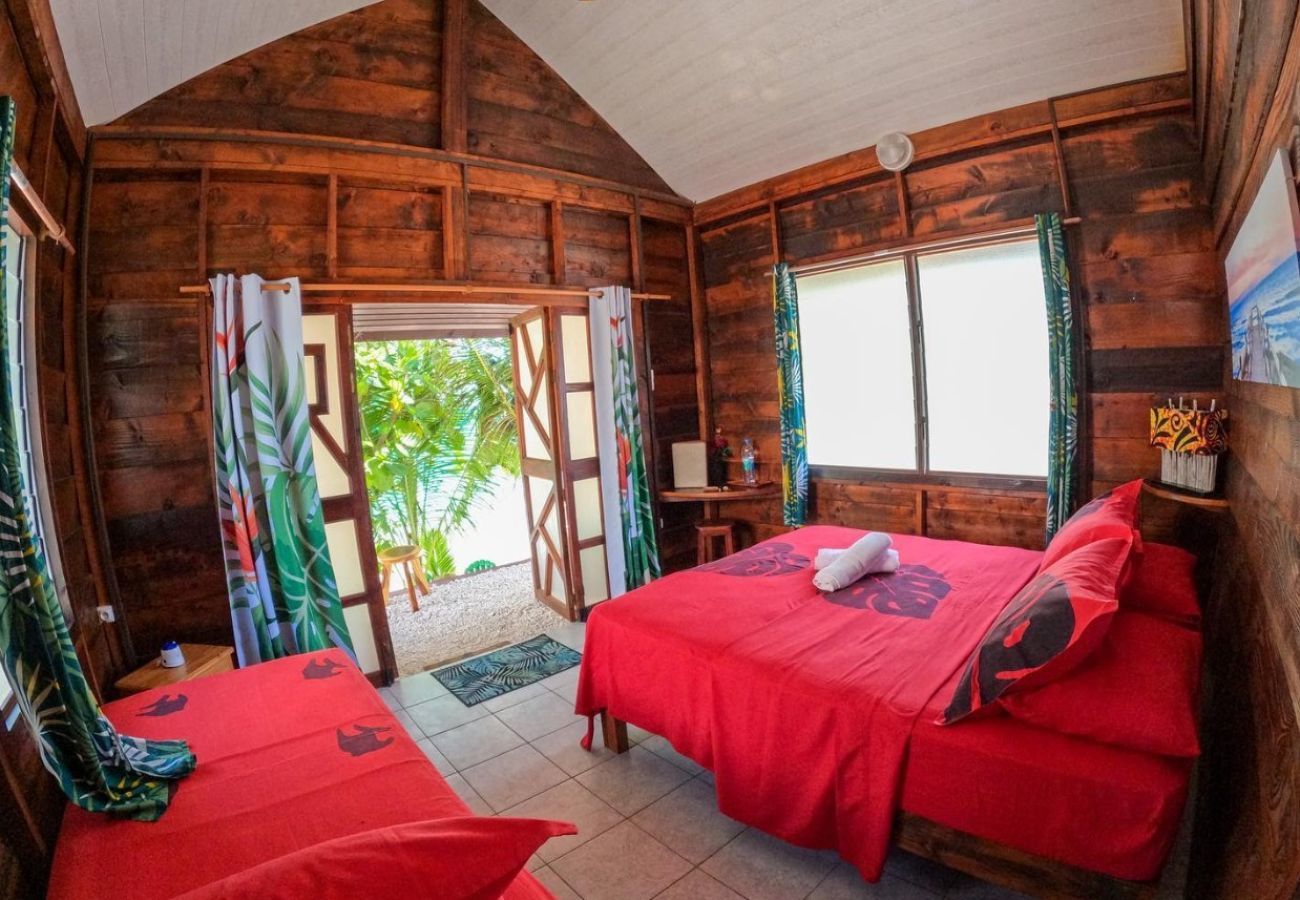 Bangalô em Avatoru - RANGIROA - Tihiata Bungalow