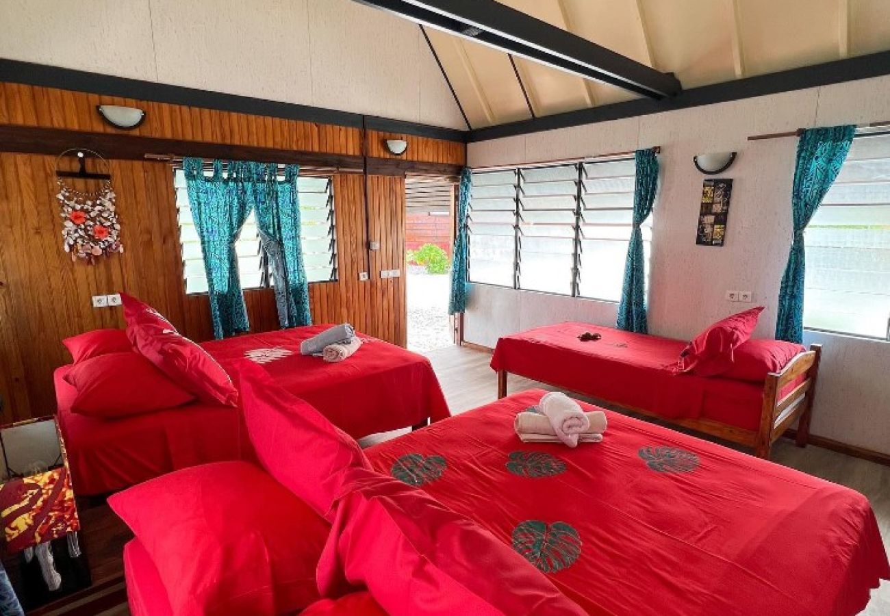 Bangalô em Avatoru - RANGIROA - Ranitea Bungalow