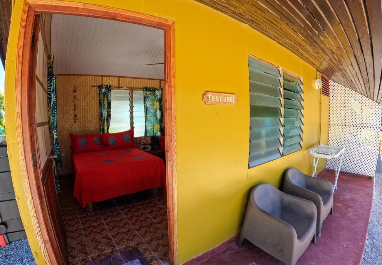 Bangalô em Avatoru - RANGIROA - Teuruhei Bungalow