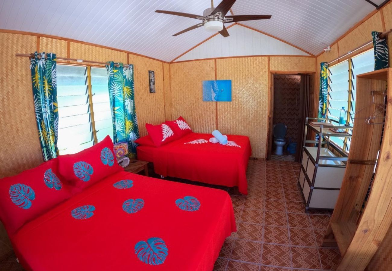 Bangalô em Avatoru - RANGIROA - Teuruhei Bungalow