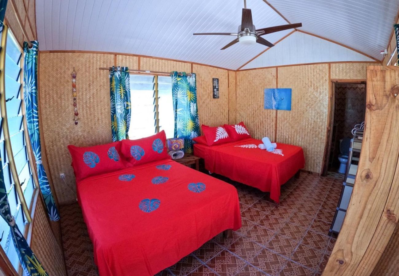 Bangalô em Avatoru - RANGIROA - Teuruhei Bungalow