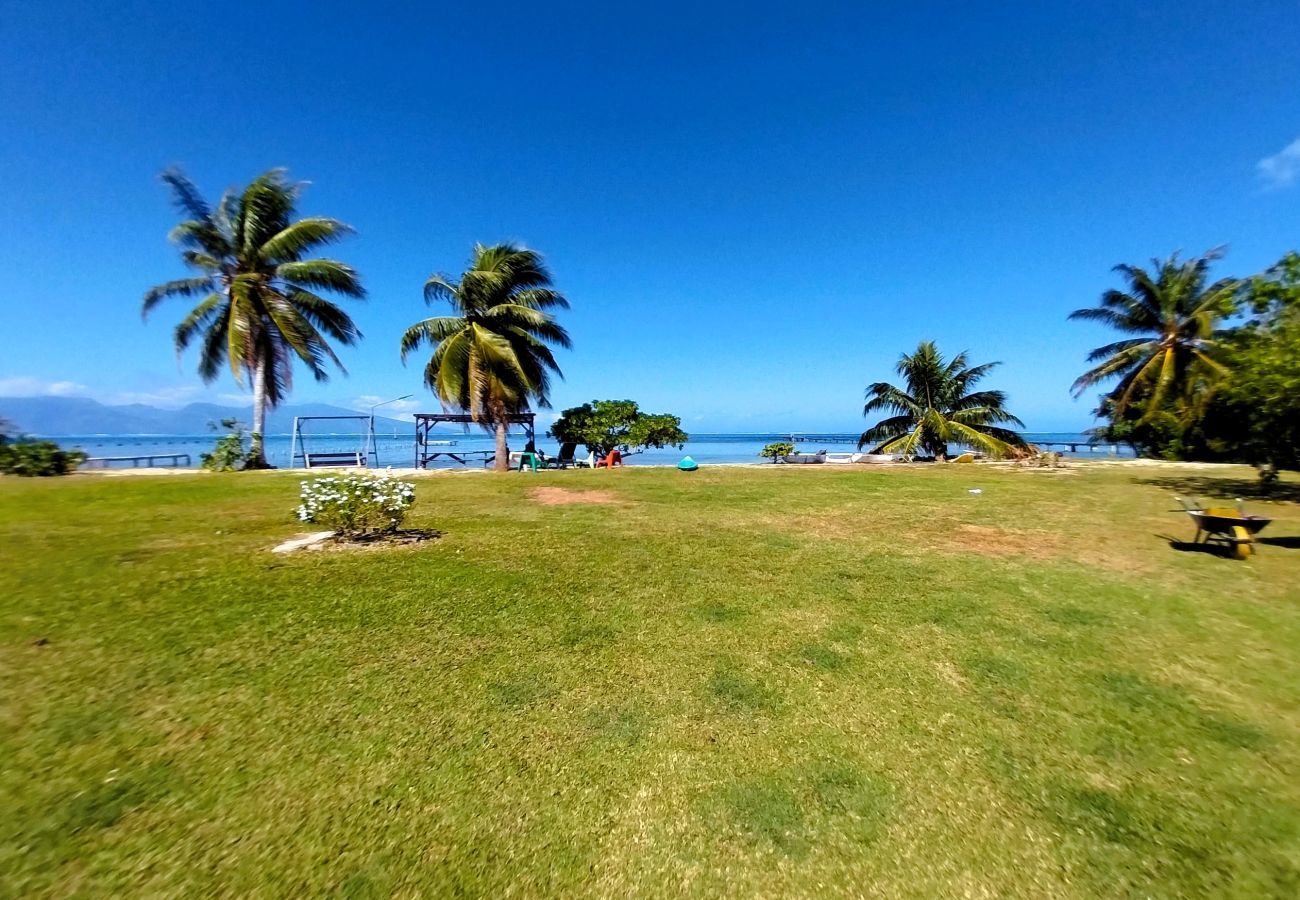 Ferienhaus in Maatea - MOOREA - Manihini Beach Fare