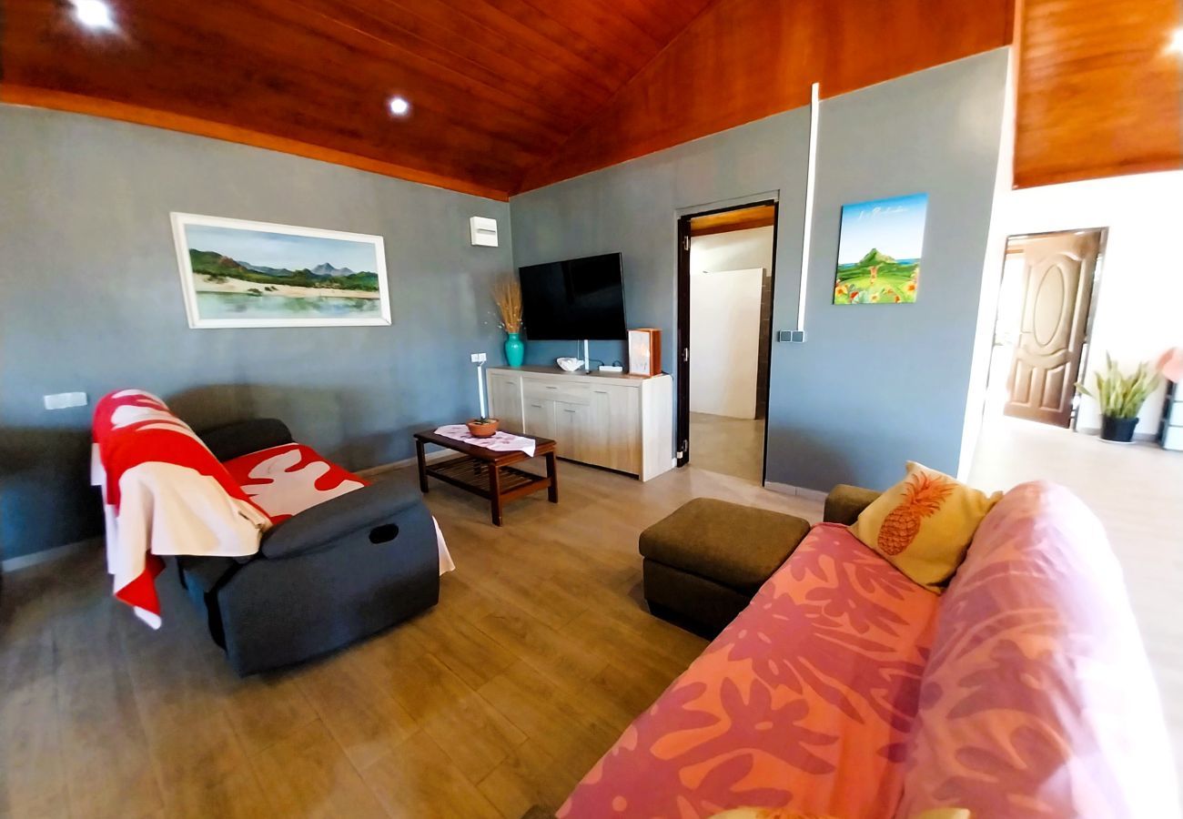 Ferienhaus in Maatea - MOOREA - Manihini Beach Fare