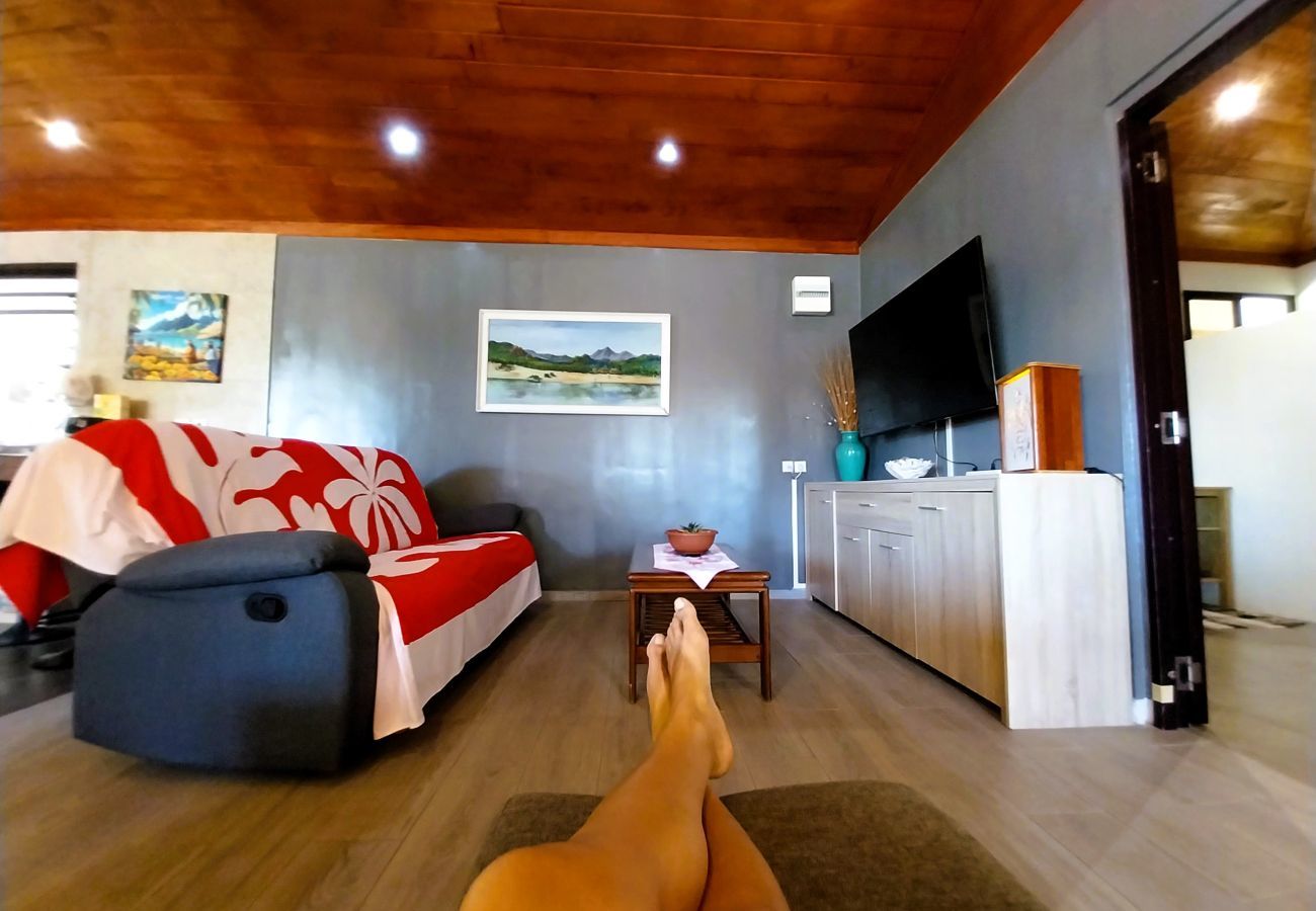 Ferienhaus in Maatea - MOOREA - Manihini Beach Fare