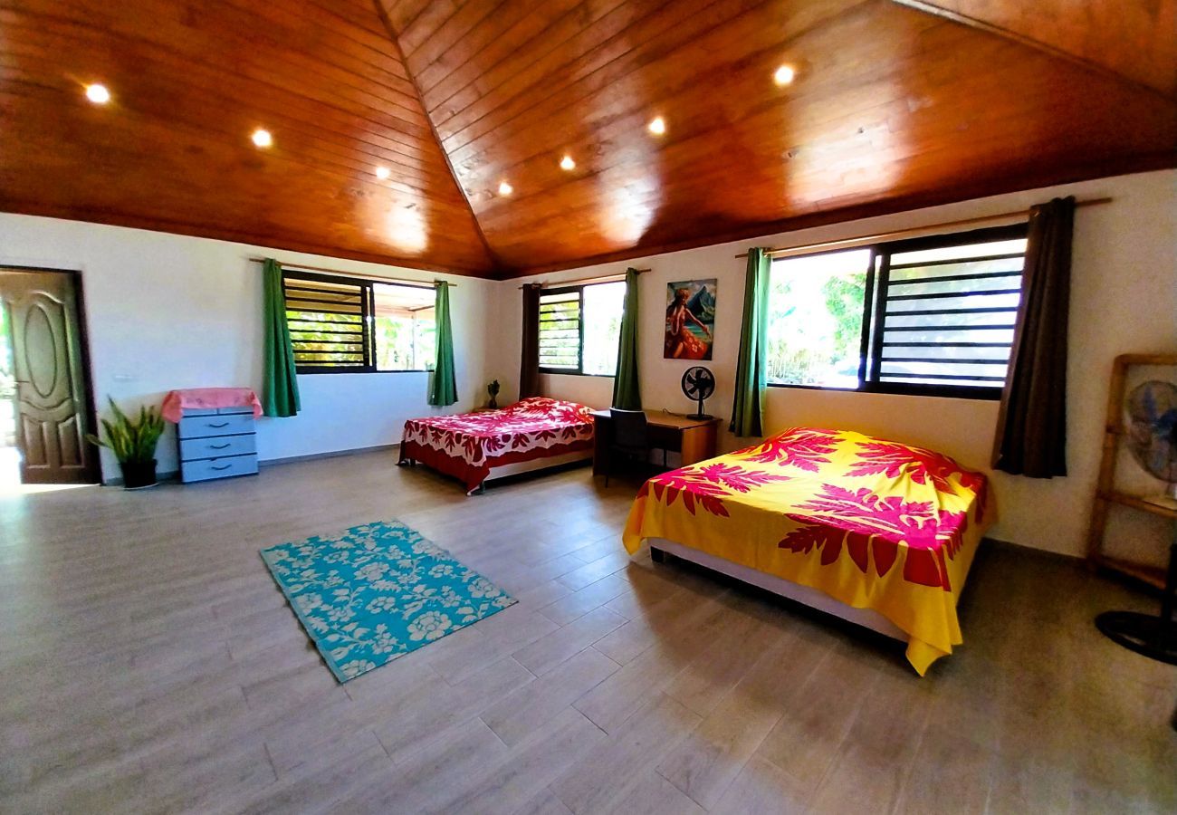 Ferienhaus in Maatea - MOOREA - Manihini Beach Fare