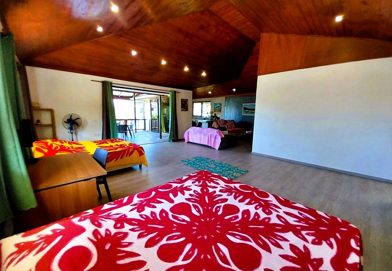 Ferienhaus in Maatea - MOOREA - Manihini Beach Fare