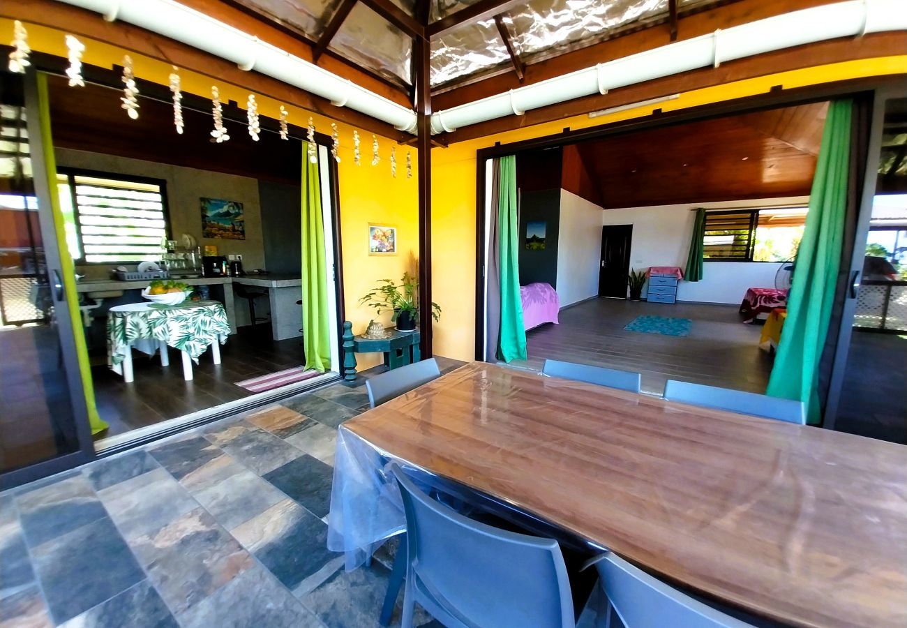 Ferienhaus in Maatea - MOOREA - Manihini Beach Fare