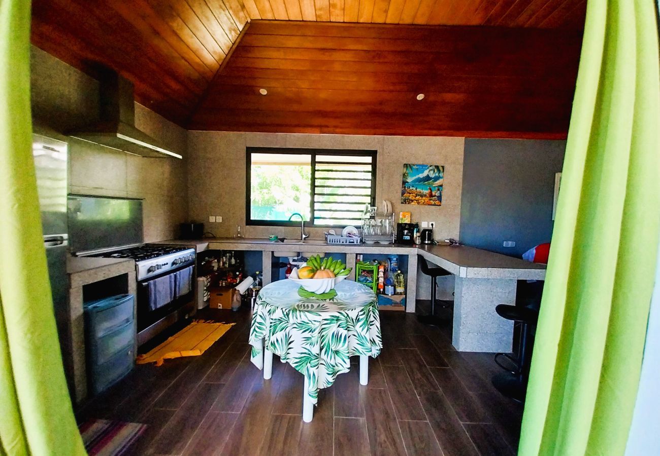 Ferienhaus in Maatea - MOOREA - Manihini Beach Fare