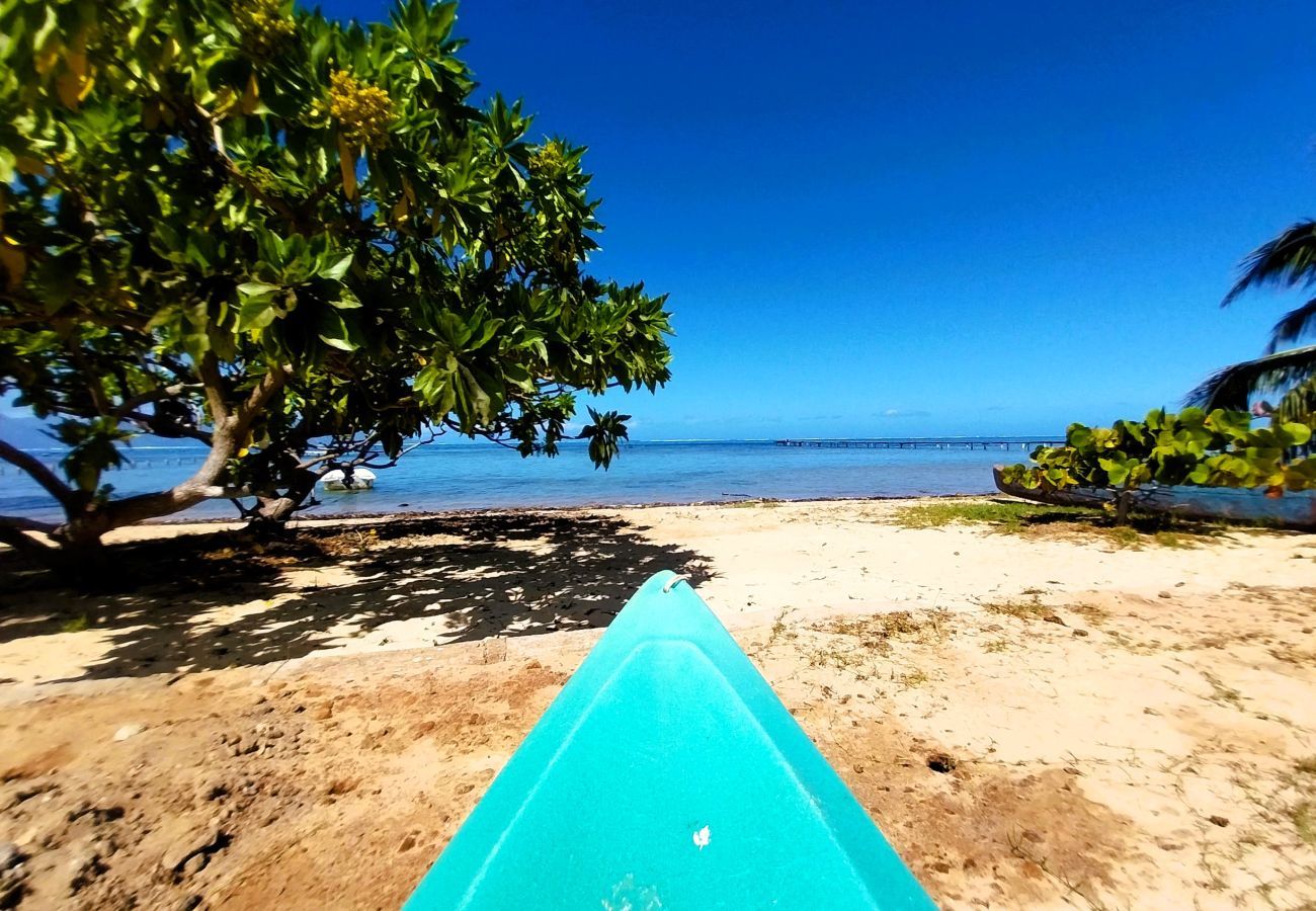 Ferienhaus in Maatea - MOOREA - Manihini Beach Fare