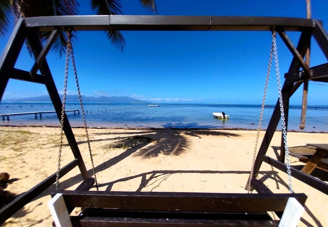 Ferienhaus in Maatea - MOOREA - Manihini Beach Fare