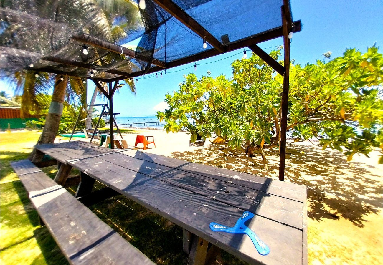 Ferienhaus in Maatea - MOOREA - Manihini Beach Fare