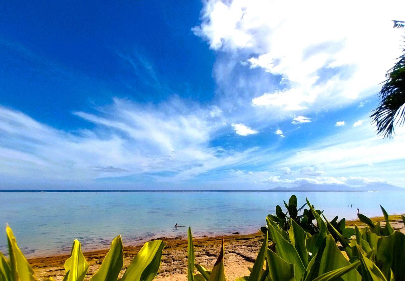 Ferienhaus in Punaauia - TAHITI - VAIAVA Beach Cottage