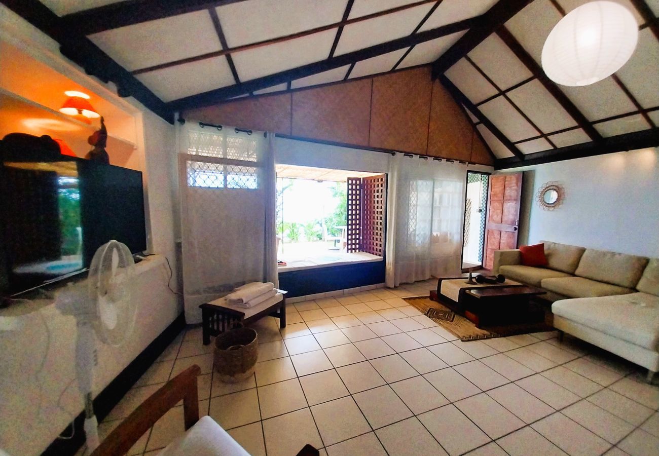 Ferienhaus in Punaauia - TAHITI - VAIAVA Beach Cottage