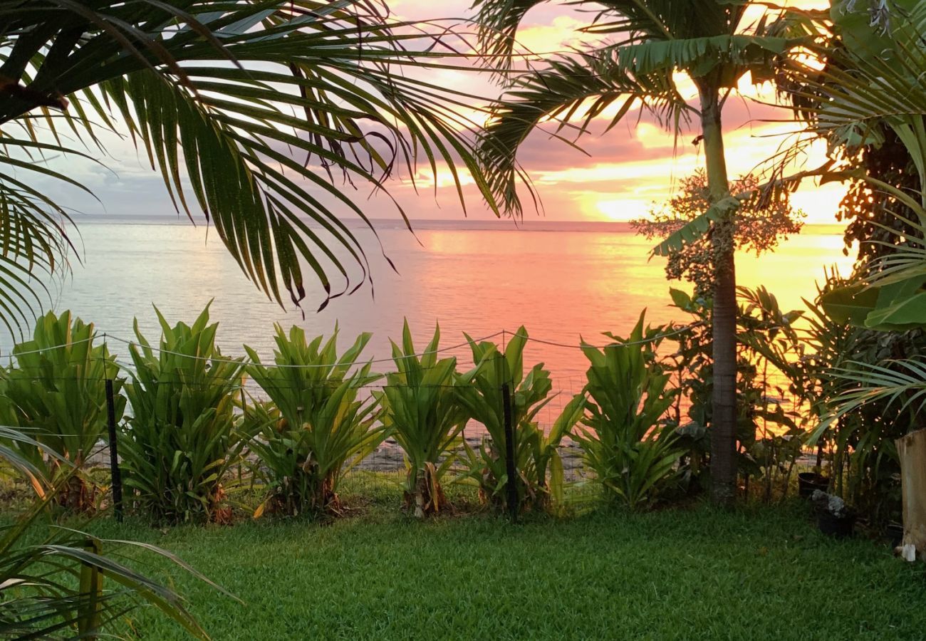 Ferienhaus in Punaauia - TAHITI - VAIAVA Beach Cottage