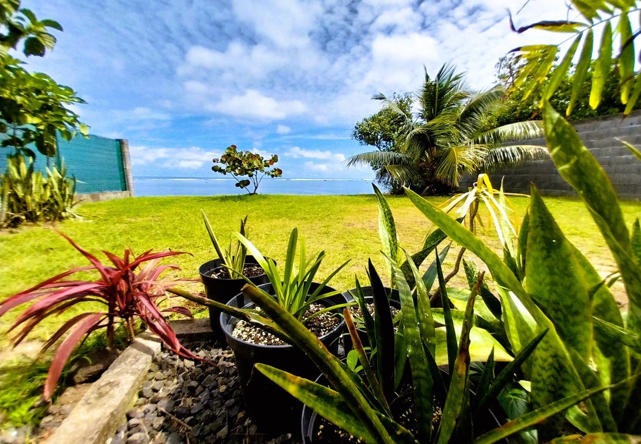 Ferienhaus in Papara - TAHITI - Taumatariki Beach Hoe