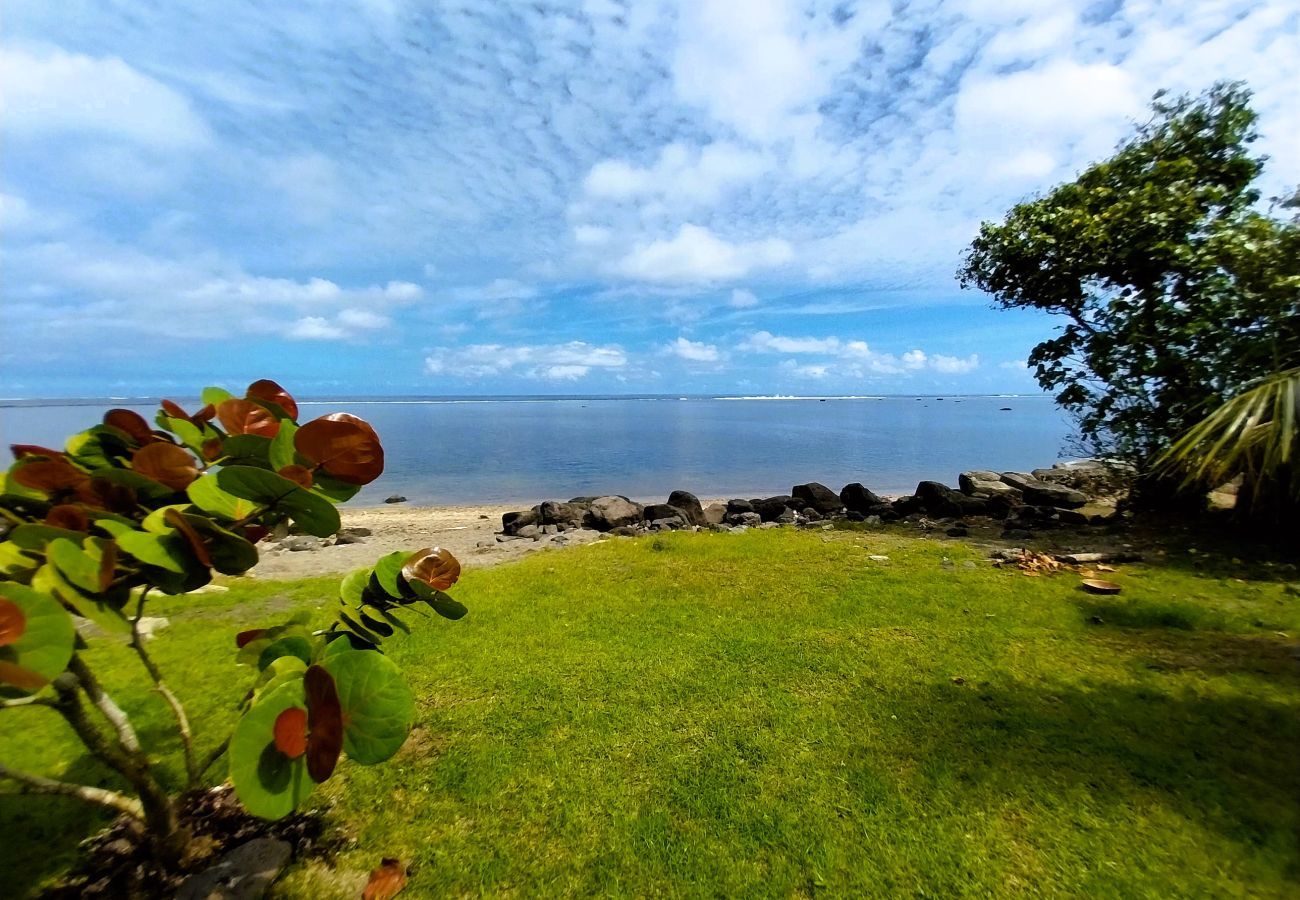 Ferienhaus in Papara - TAHITI - Taumatariki Beach Hoe