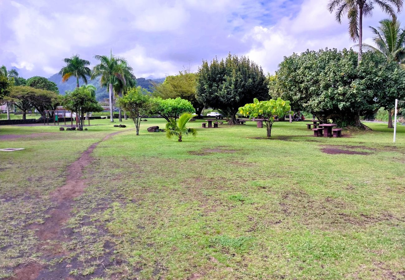 Ferienhaus in Papara - TAHITI - Taumatariki Beach Hoe