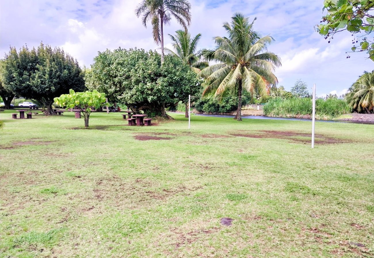 Ferienhaus in Papara - TAHITI - Taumatariki Beach Hoe