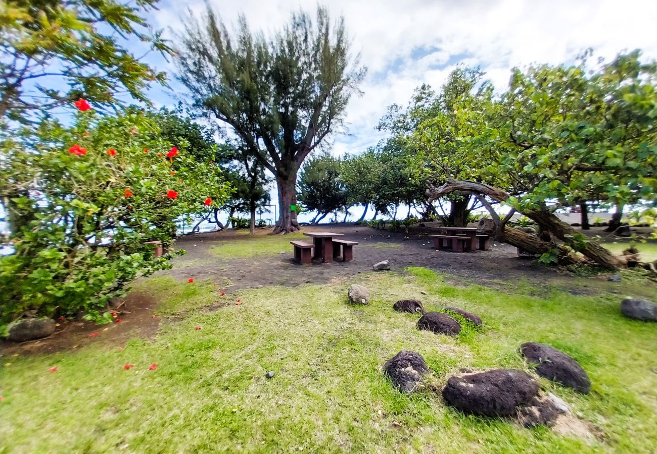 Ferienhaus in Papara - TAHITI - Taumatariki Beach Hoe