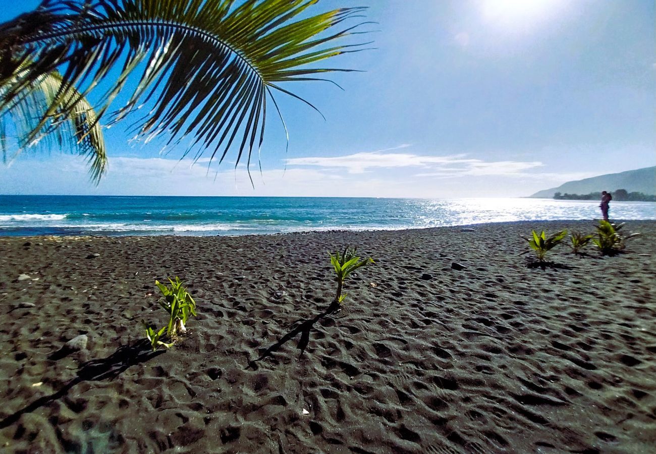 Ferienhaus in Papara - TAHITI - Taumatariki Beach Hoe