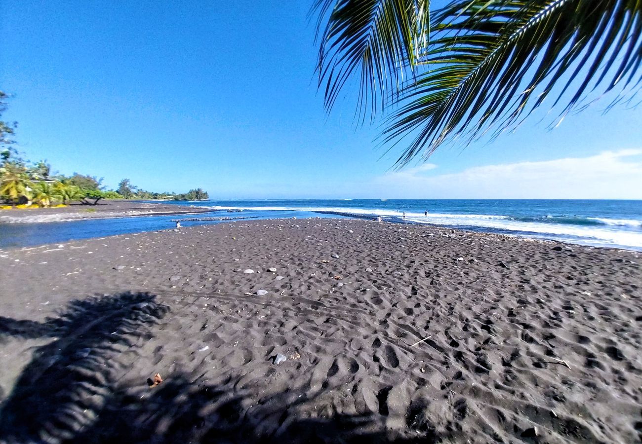 Ferienhaus in Papara - TAHITI - Taumatariki Beach Hoe