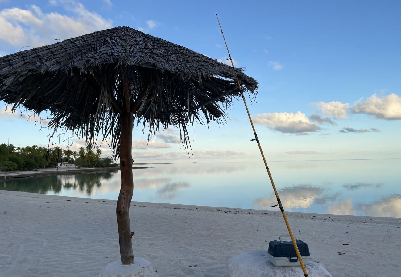 Bungalow in Makemo - MAKEMO - The Lost Paradise Beach Toru