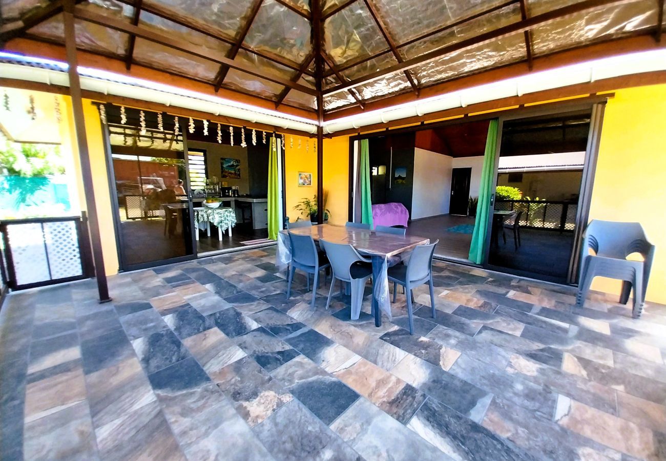 House in Maatea - MOOREA - Manihini Beach Fare