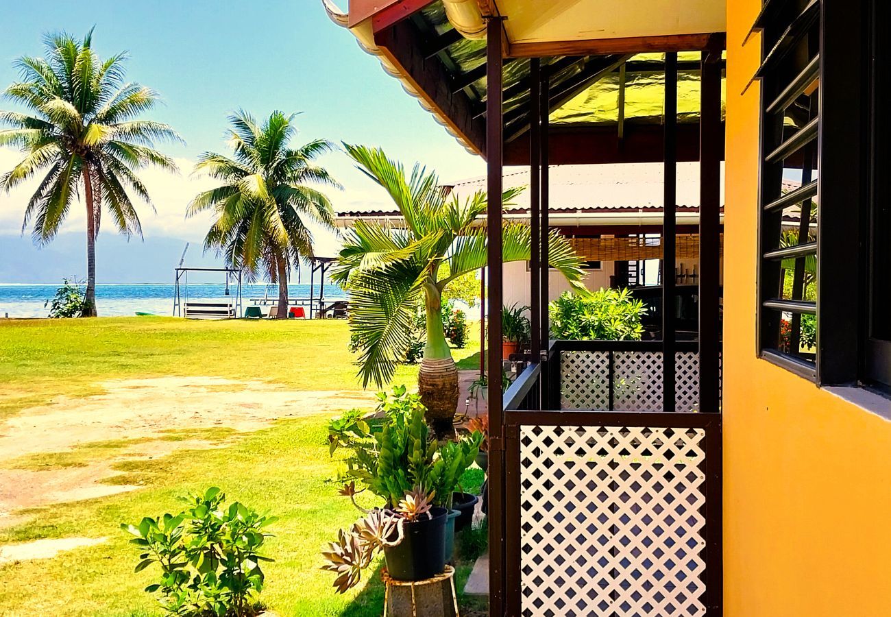 House in Maatea - MOOREA - Manihini Beach Fare