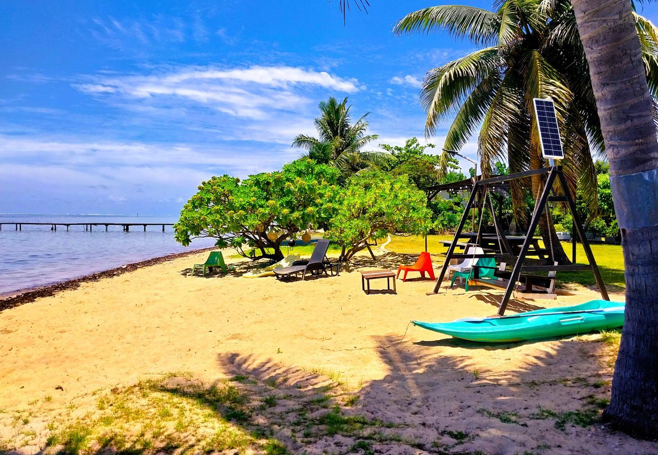 House in Maatea - MOOREA - Manihini Beach Fare