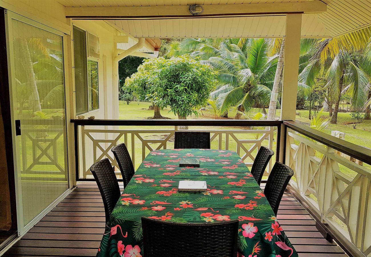 Casa a Huahine-Nui - HUAHINE - Hibiscus House