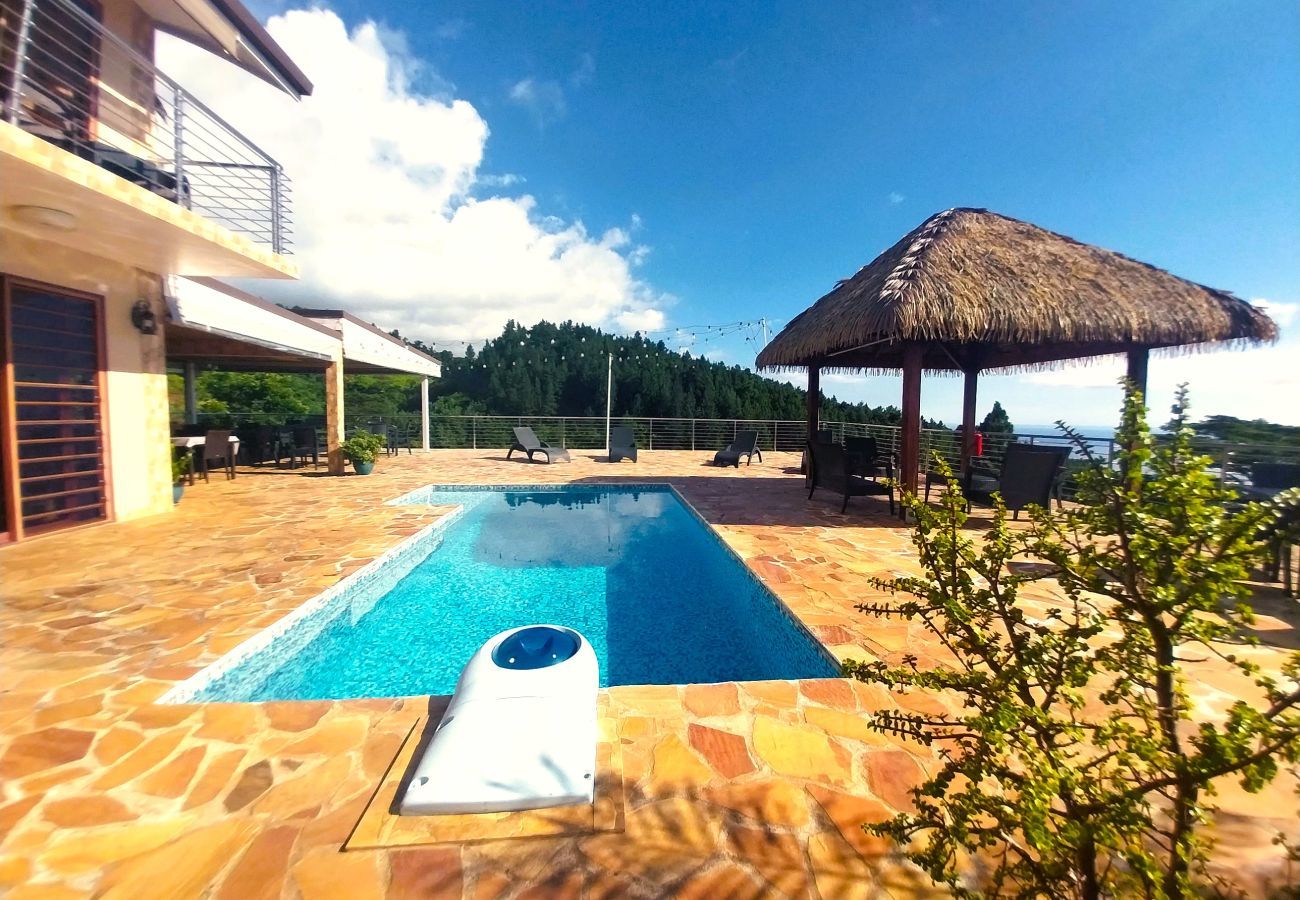 Villa à Punaauia - TAHITI HILLS LODGE - 16 pers