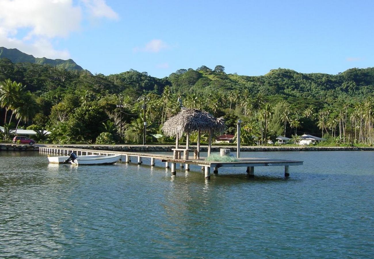 Casa em Huahine-Nui - HUAHINE - Villa Toru Maroe Bay + voiture + bateau