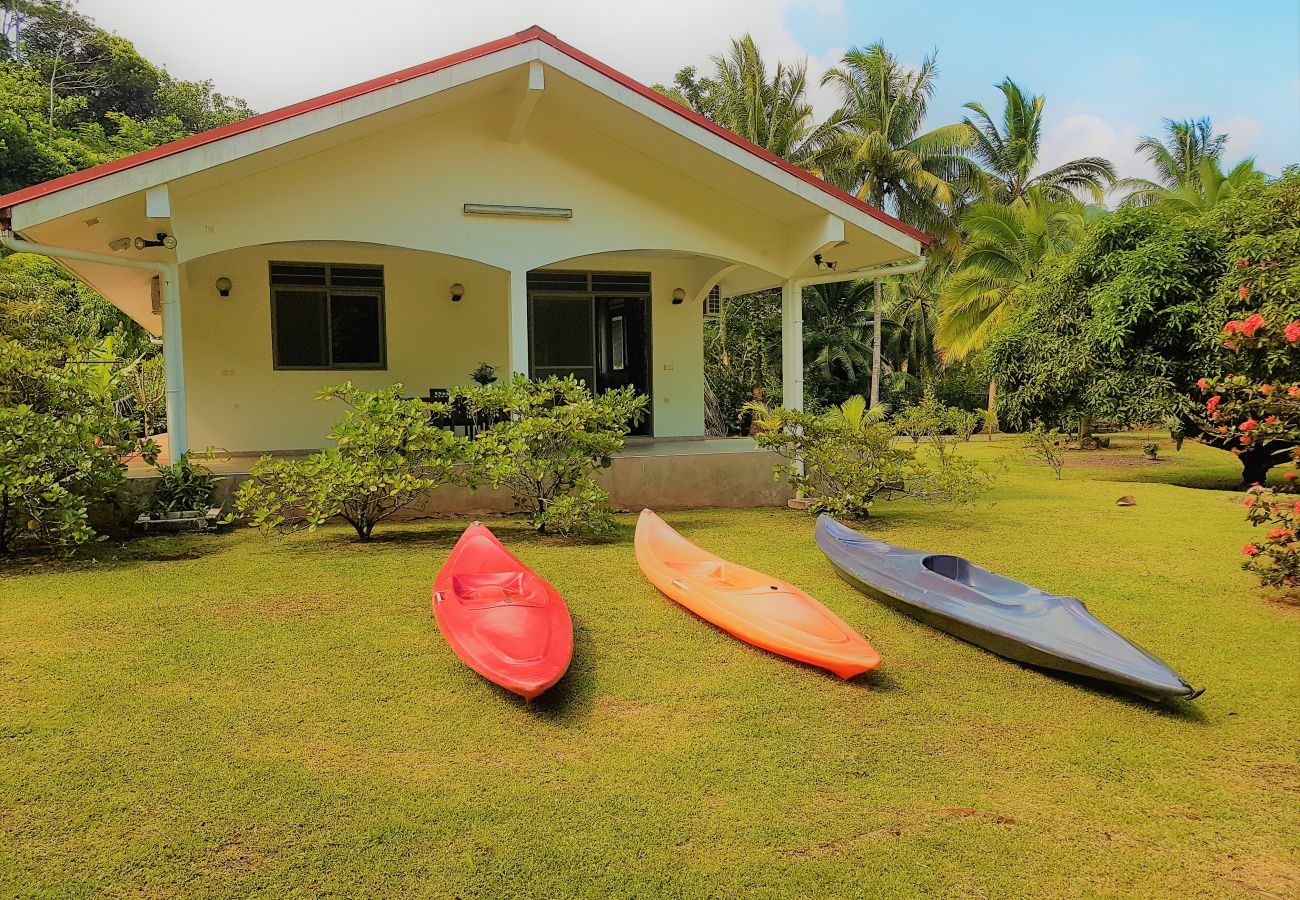 Casa em Huahine-Nui - HUAHINE - Tipanier House